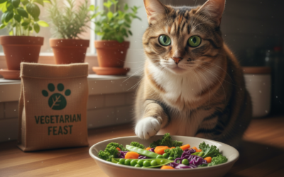 Kočičí blog 24 Rizika vegetariánské stravy u kočky – Vše, co o tom potřebuješ vědět!