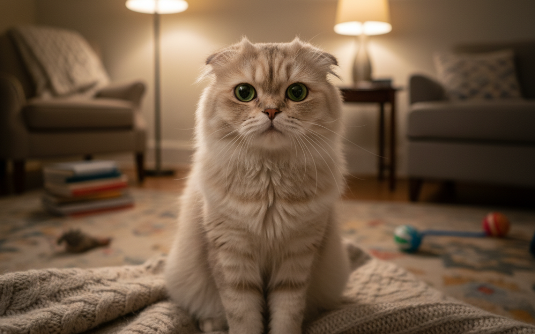 Rozpoznání nervózního chování u koček – Vše, co o tom potřebuješ vědět!