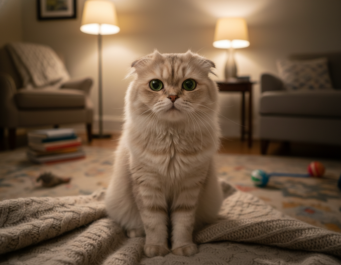 rozpoznání nervózního chování u koček