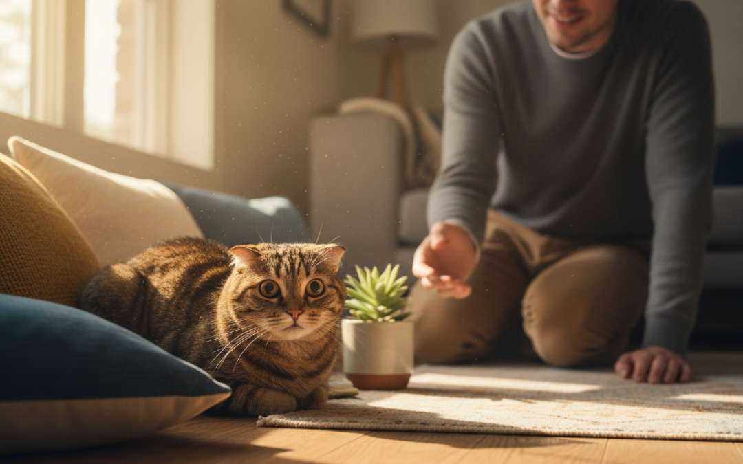 Rozpoznání úzkosti u koček – Vše, co o tom potřebuješ vědět!