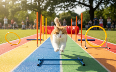 Kočičí blog 22 Rychlostní trénink pro kočky – Vše, co o tom potřebuješ vědět!