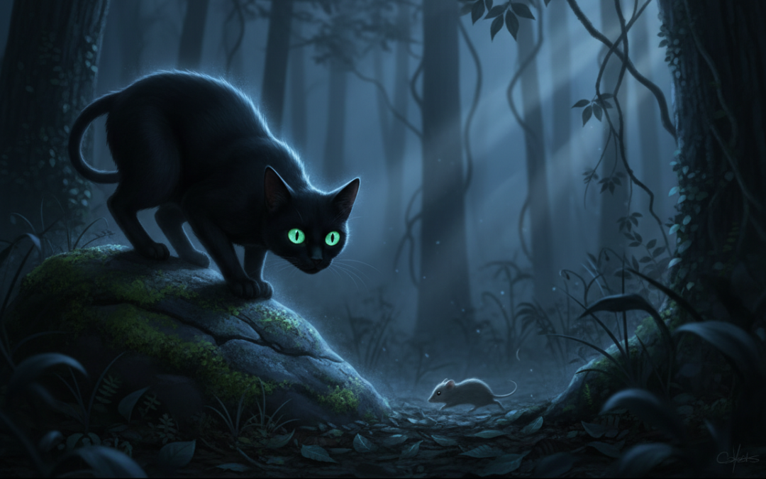 Schopnost kočky vidět ve tmě – Vše, co o tom potřebuješ vědět!