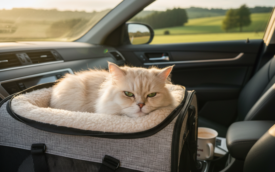 Snížení cestovního stresu u koček – Vše, co o tom potřebuješ vědět!