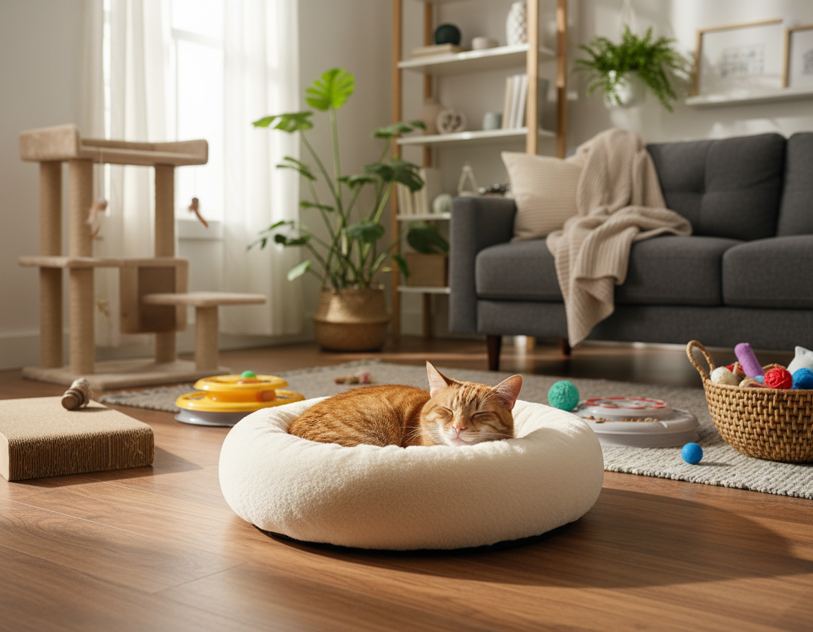 snížení separační úzkosti u koček