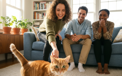 Kočičí blog 22 Socializace kočky s cizími lidmi – Vše, co o tom potřebuješ vědět!