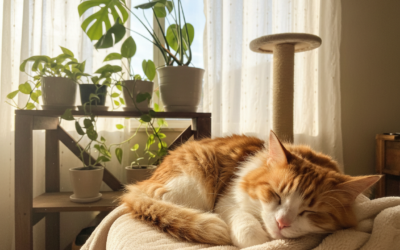 Kočičí blog 22 Spánkové návyky kočky – Vše, co o tom potřebuješ vědět!