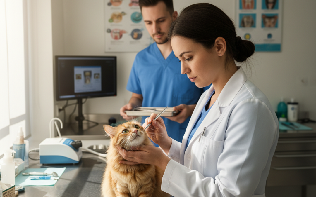 Stomatologická kontrola kočky – Vše, co o tom potřebuješ vědět!