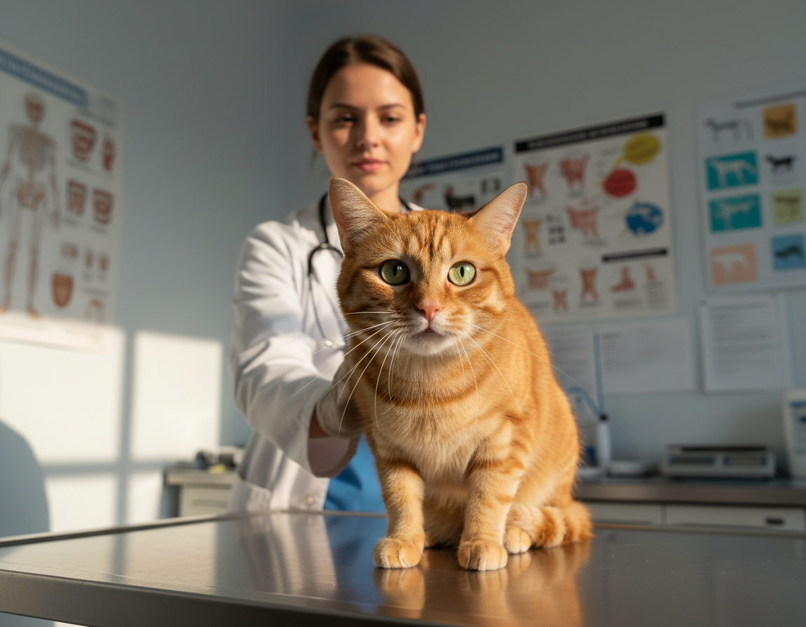 strach kočky z návštěvy veterináře