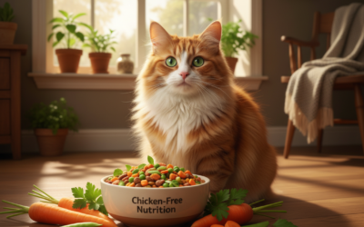 Strava bez kuřete pro kočku – Vše, co o tom potřebuješ vědět!