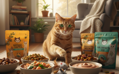 Strava proti smotkům chlupů u koček – Vše, co o tom potřebuješ vědět!