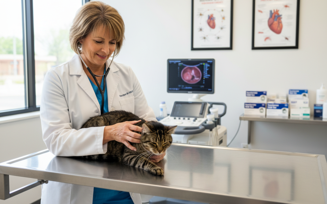 Vyšetření na srdeční červivost u koček – Vše, co o tom potřebuješ vědět!