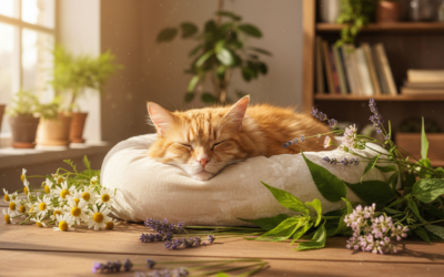 Tišení bolesti u kočky bylinami – Vše, co o tom potřebuješ vědět!