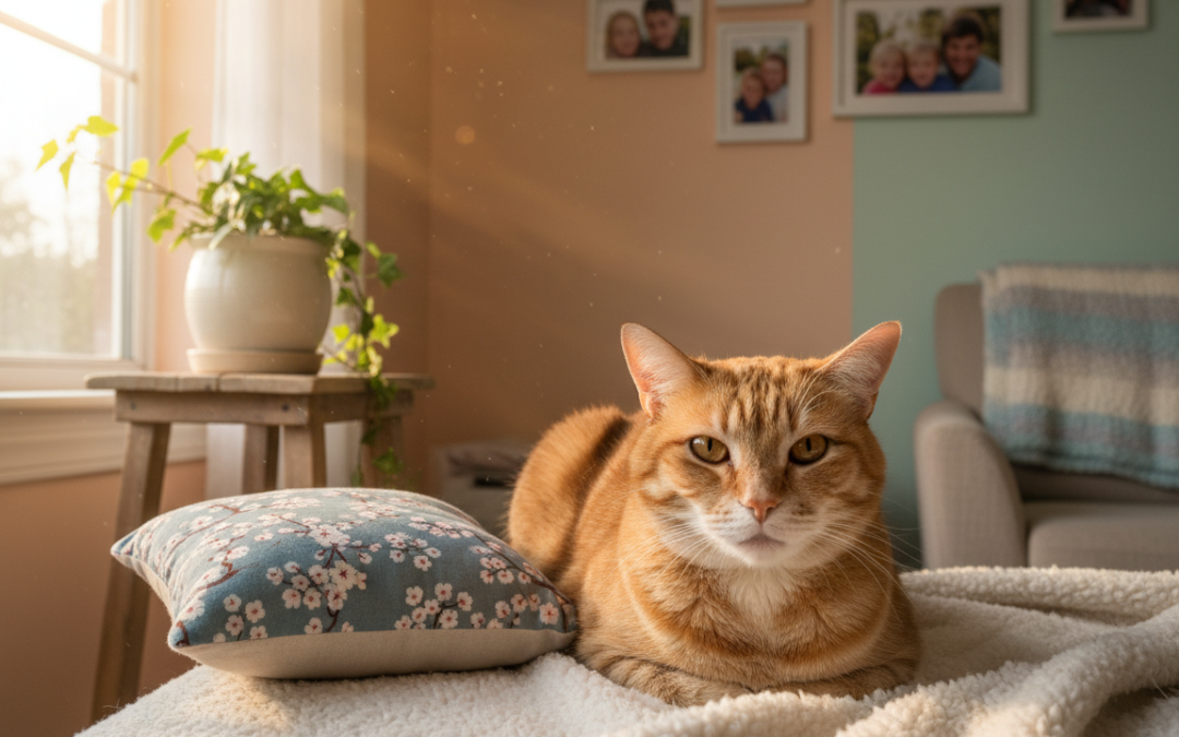 Tišení bolesti u starší kočky – Vše, co o tom potřebuješ vědět!