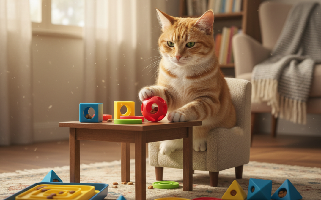 Trénink logického myšlení u kočky – Vše, co o tom potřebuješ vědět!