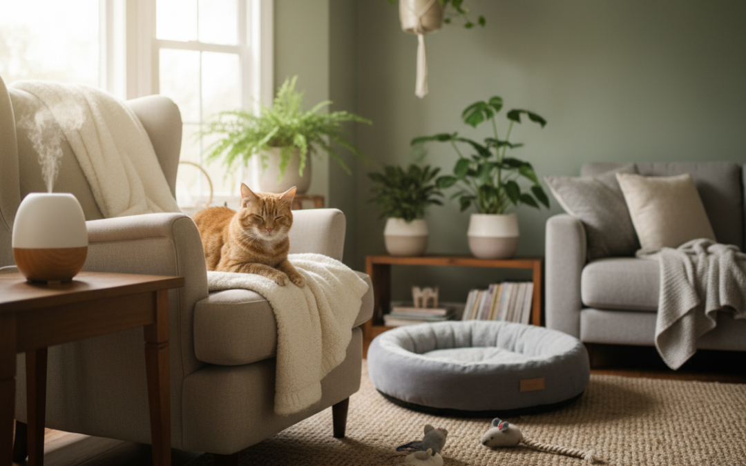 Uklidňující techniky pro kočky – Vše, co o tom potřebuješ vědět!