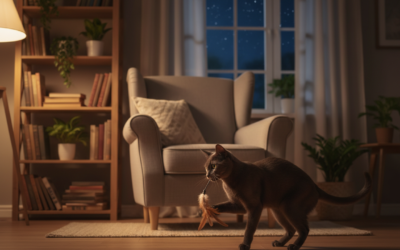 Kočičí blog 16 Večerní rituály kočky – Vše, co o tom potřebuješ vědět!