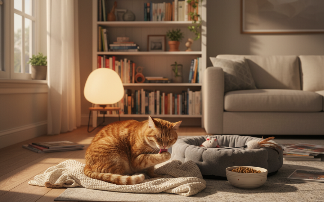 Večerní rutina kočky – Vše, co o tom potřebuješ vědět!