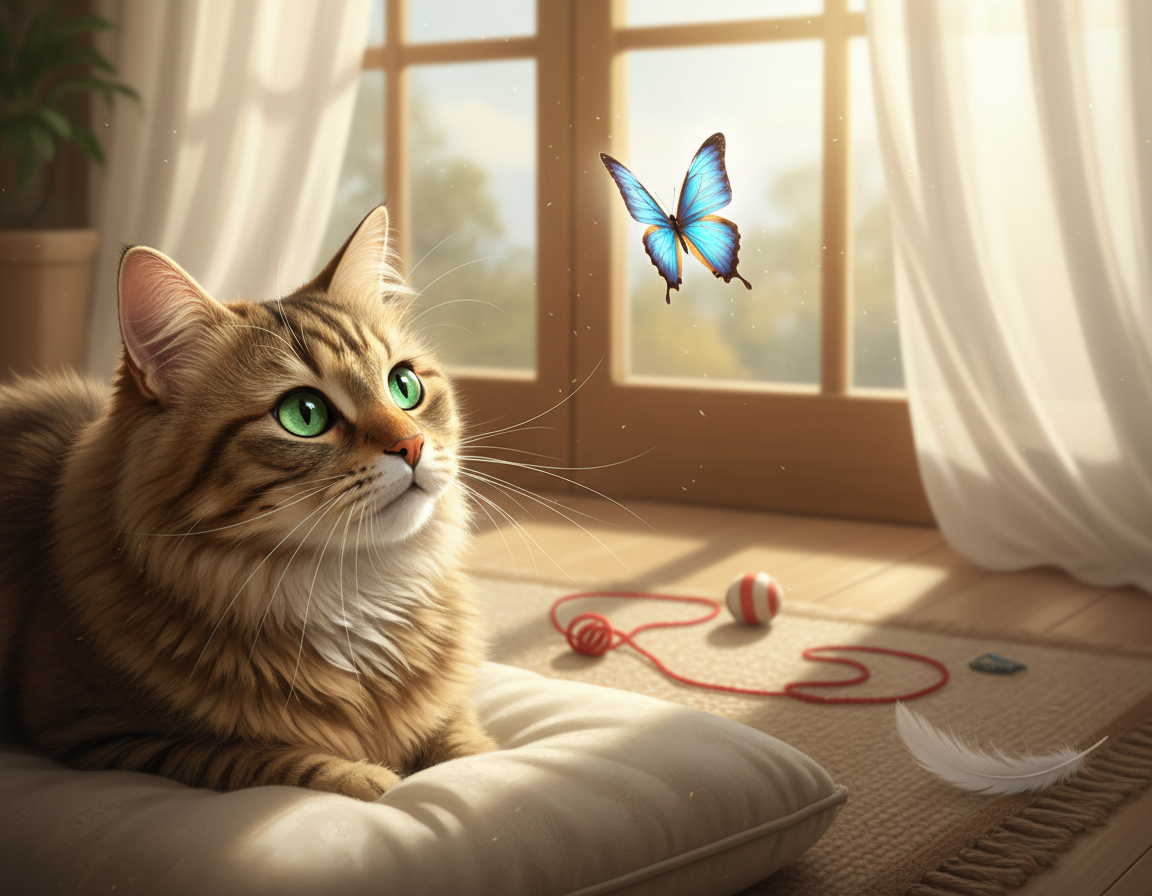 vizuální paměť kočky