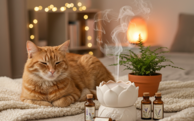 Kočičí blog 21 Vliv aromaterapie na kočku – Vše, co o tom potřebuješ vědět!