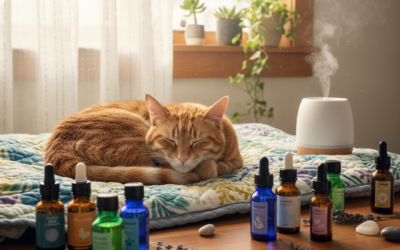 Vliv esenciálních olejů na kočky – Vše, co o tom potřebuješ vědět!