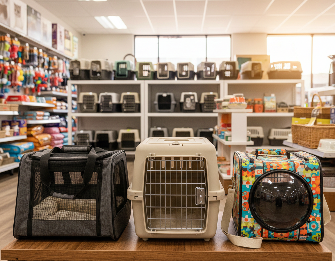 výběr přepravky pro kočku