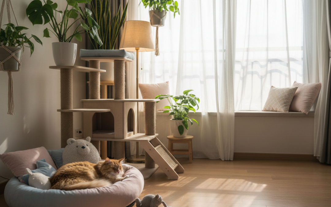 Vytvoření bezpečného domova pro kočku – Vše, co o tom potřebuješ vědět!