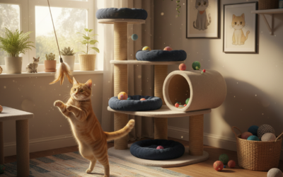 Jak zabránit tomu, aby váš pes štěkal na dvorku 5 Vytvoření herního prostoru pro kočky – Vše, co o tom potřebuješ vědět!