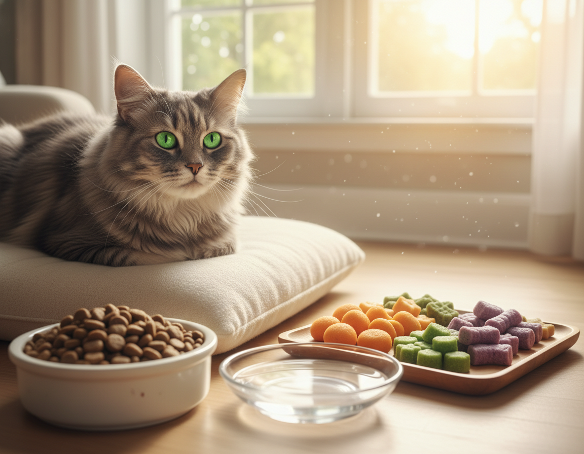 vyzivove-potreby-starsi-kocky výživové potřeby starší kočky