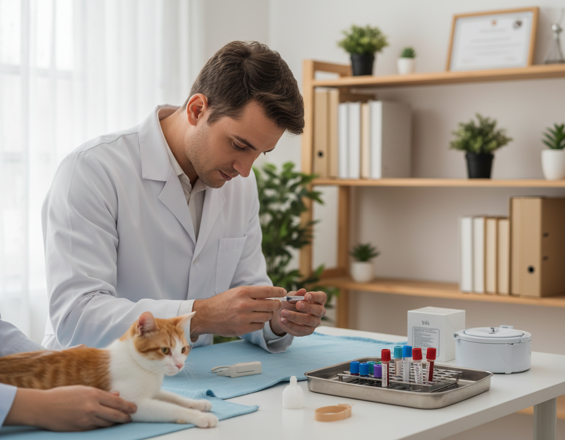 význam krevních testů u koček