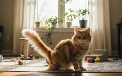 Význam pohybů ocasu u kočky – Vše, co o tom potřebuješ vědět!