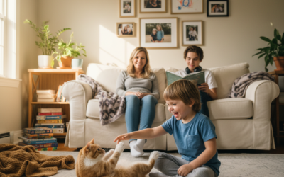 Kočičí blog 20 Vztahy kočky s členy rodiny – Vše, co o tom potřebuješ vědět!