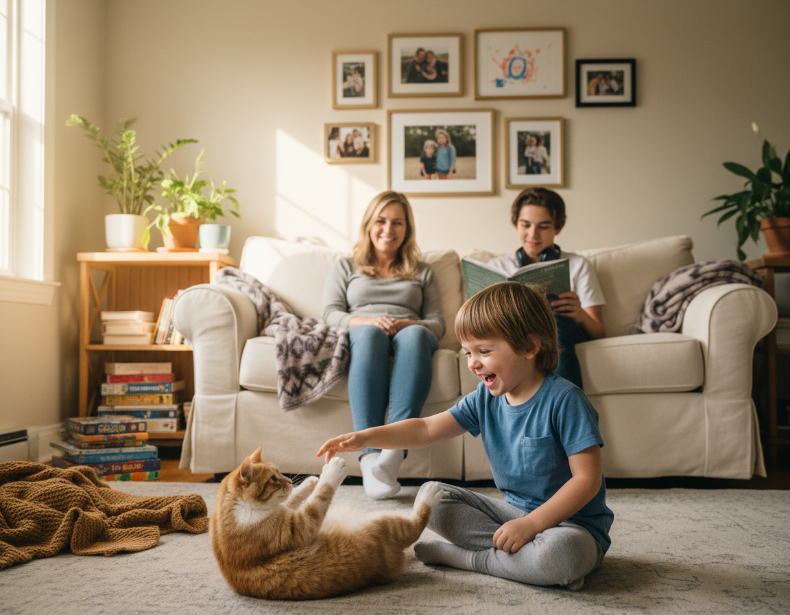 vztahy-kocky-s-cleny-rodiny vztahy kočky s členy rodiny