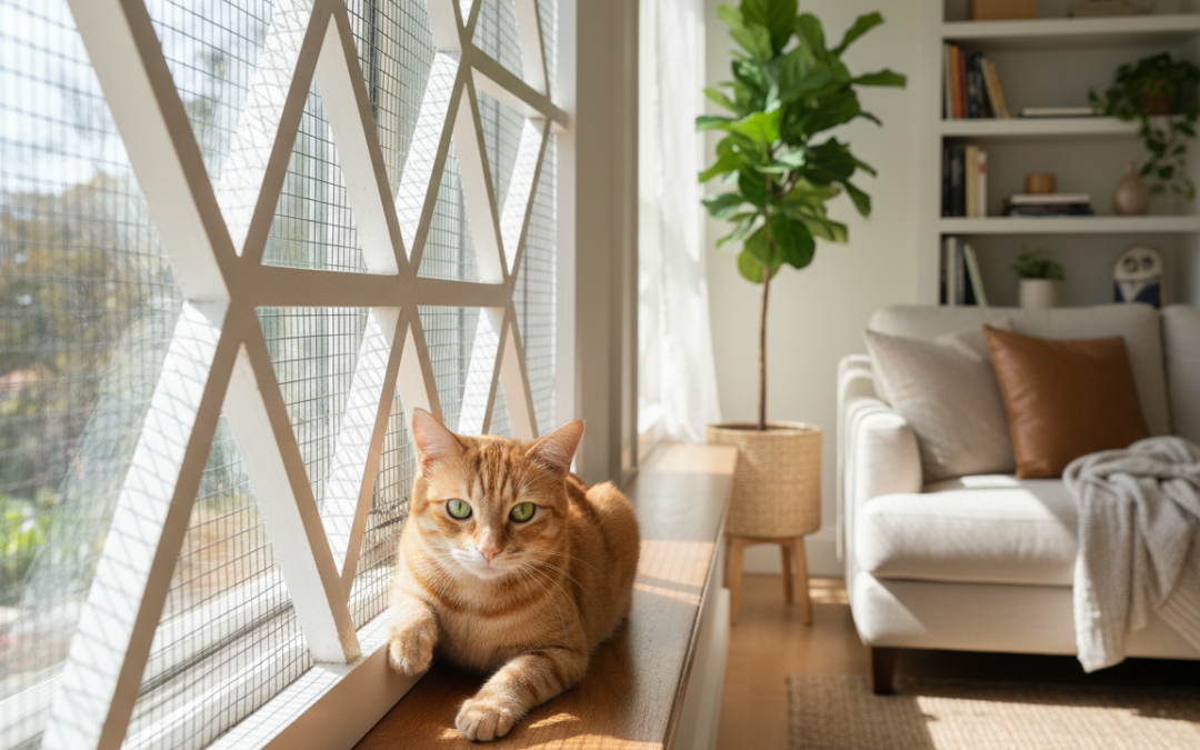 Zabezpečení oken pro kočku – Vše, co o tom potřebuješ vědět!