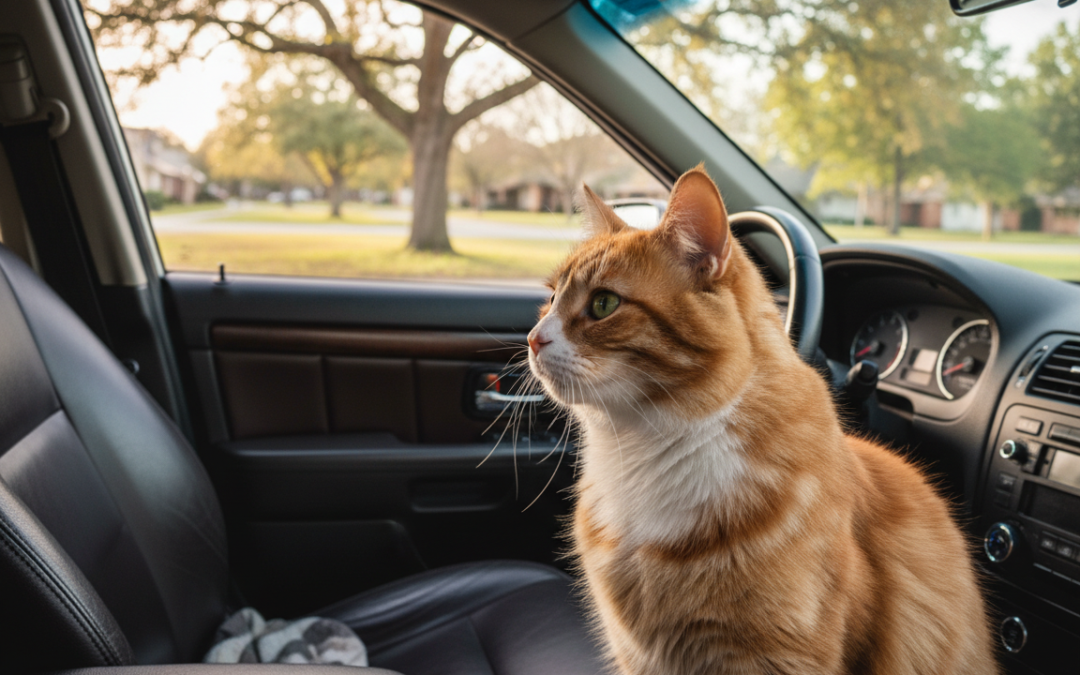 Zvykání kočky na auto – Vše, co o tom potřebuješ vědět!