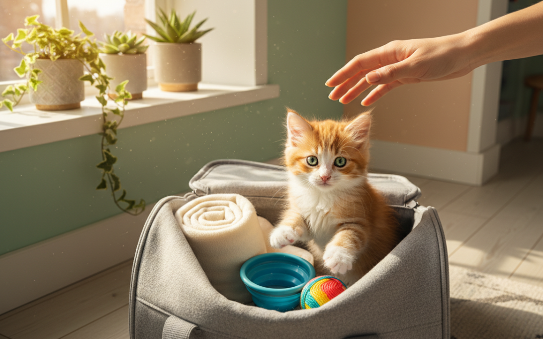 Zvykání kočky na cestování v kotěcím věku – Vše, co o tom potřebuješ vědět!
