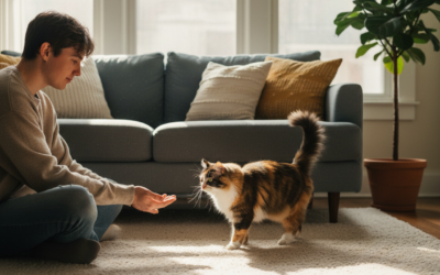 Kočičí blog 21 Zvykání kočky na lidský dotek – Vše, co o tom potřebuješ vědět!