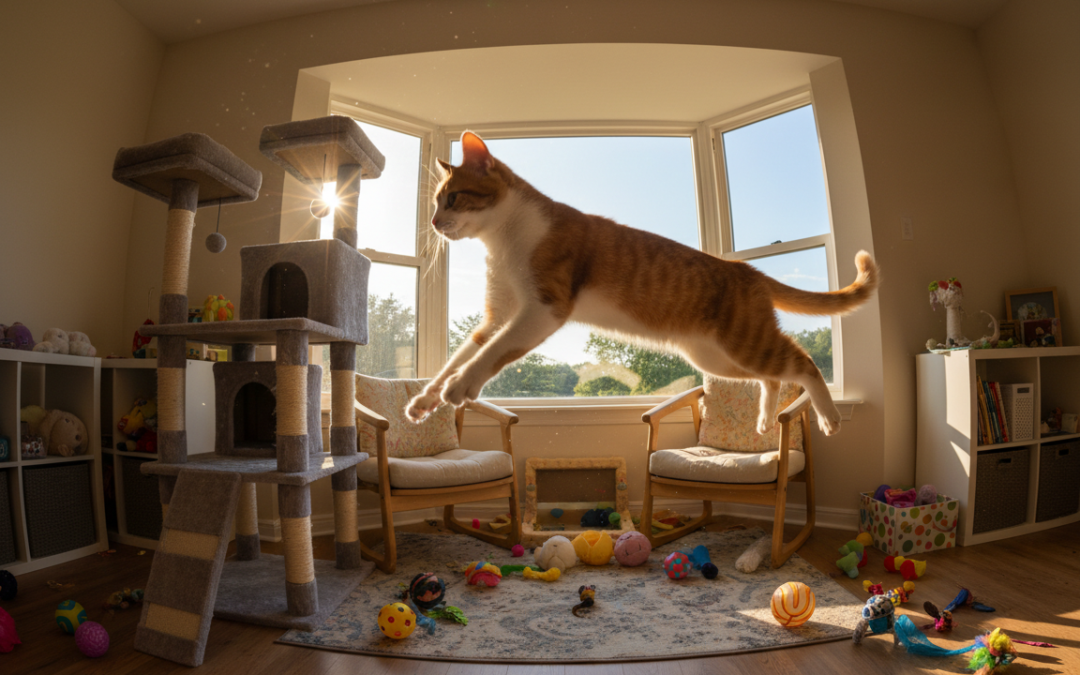 Zvyšování skokových schopností kočky – Vše, co o tom potřebuješ vědět!