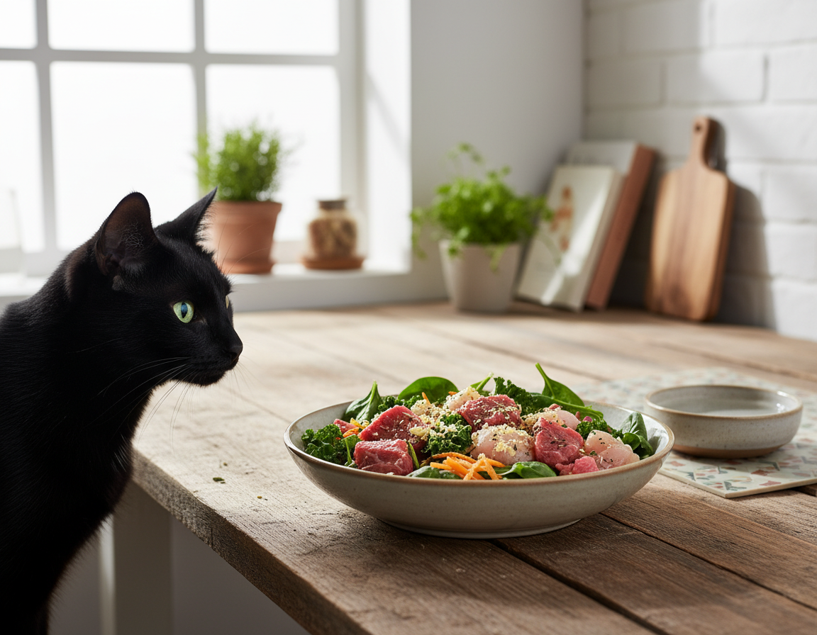 BARF strava pro kočky