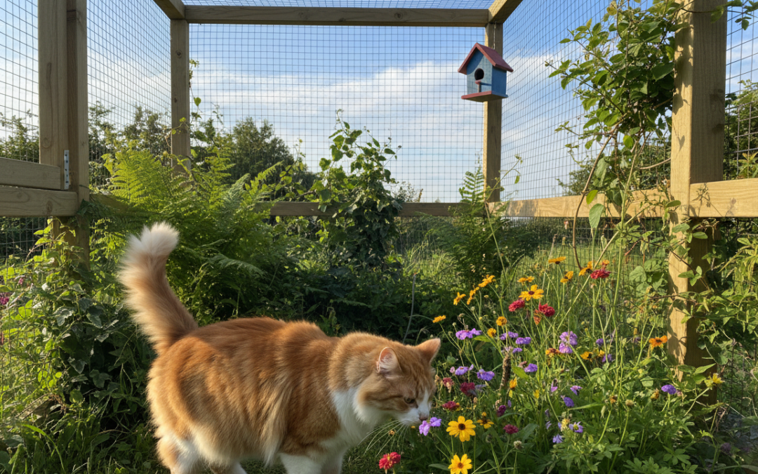 Bezpečný výběh kočky ven – Vše, co o tom potřebuješ vědět!