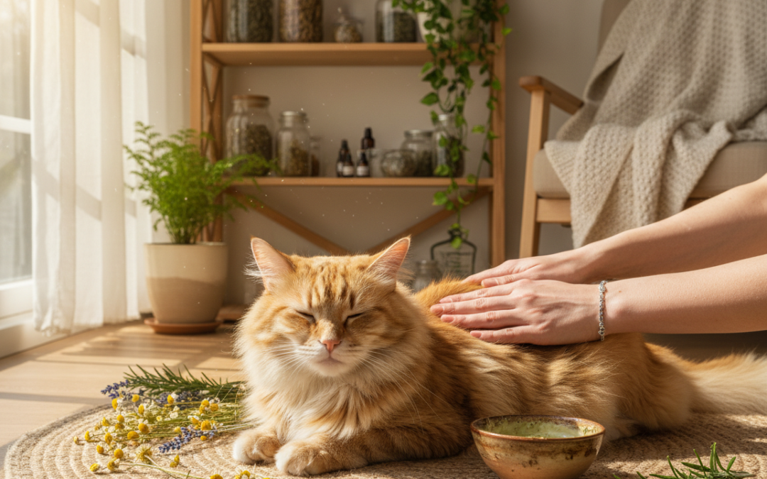 Bylinná péče o kůži kočky – Vše, co o tom potřebuješ vědět!