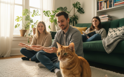 Chování kočky vůči cizím lidem – Vše, co o tom potřebuješ vědět!