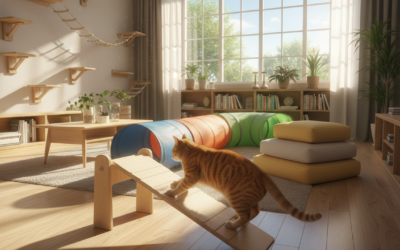 Domácí překážková dráha pro kočku – Vše, co o tom potřebuješ vědět!