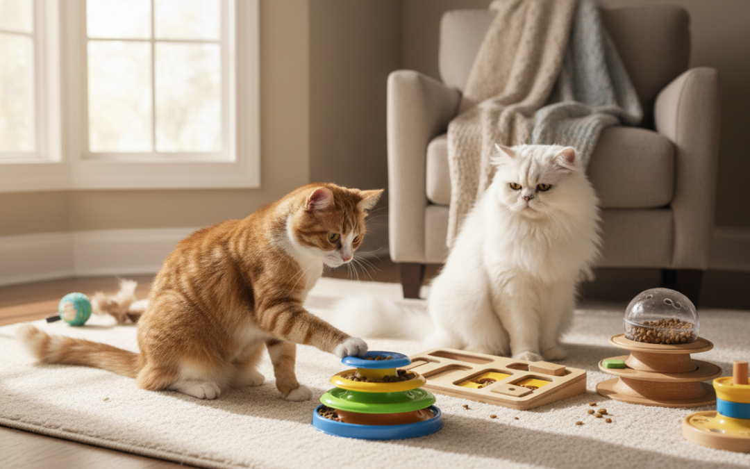 Hry na řešení problémů pro kočky – Vše, co o tom potřebuješ vědět!