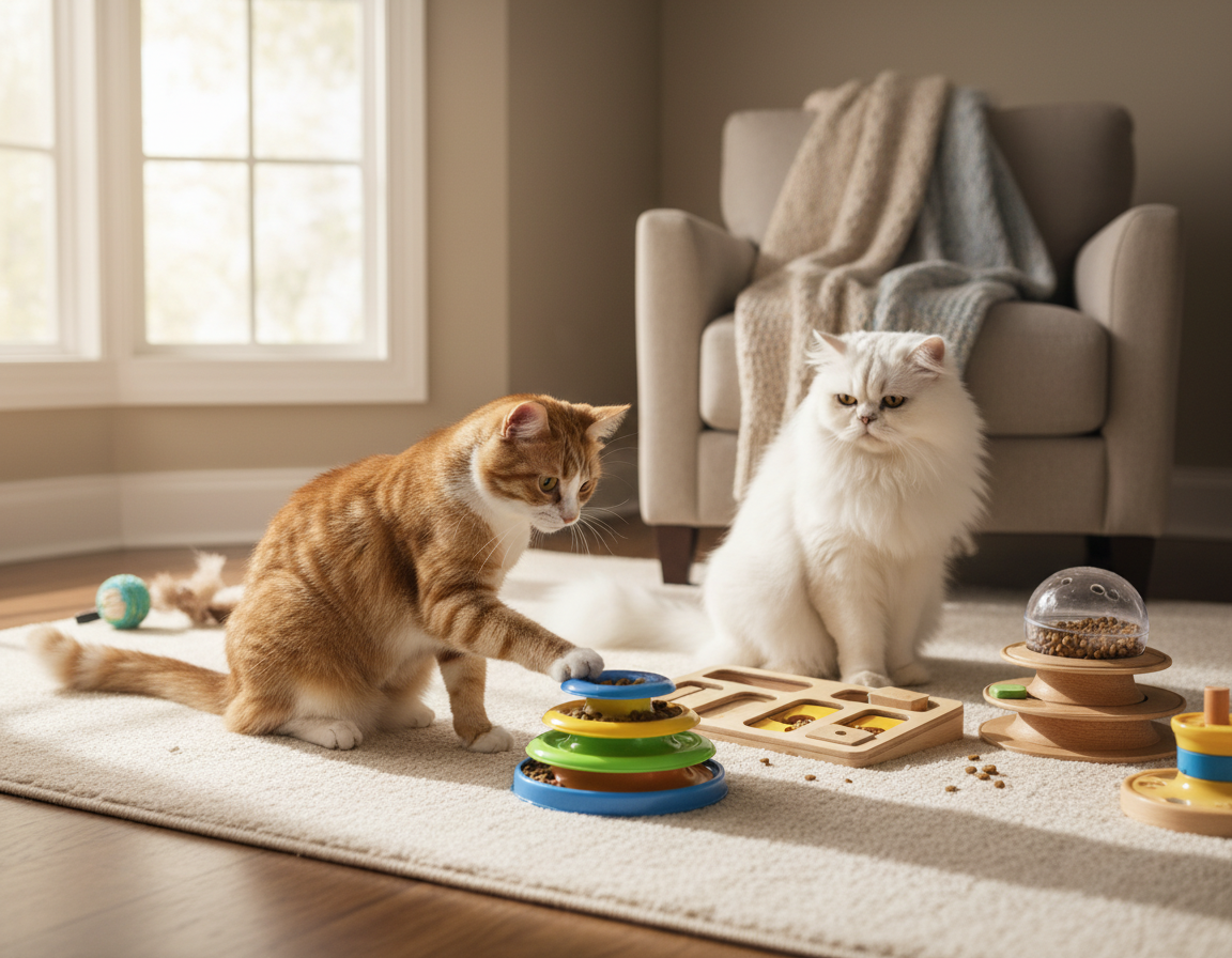 hry na řešení problémů pro kočky