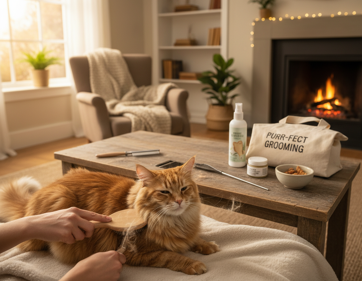 Každodenní péče o srst kočky – Vše, co o tom potřebuješ vědět!