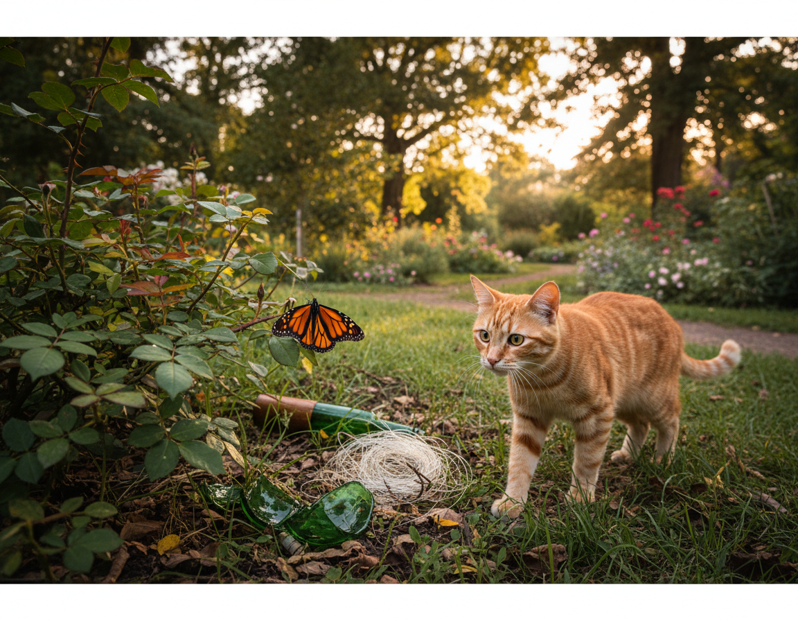 nebezpečí pro kočky venku