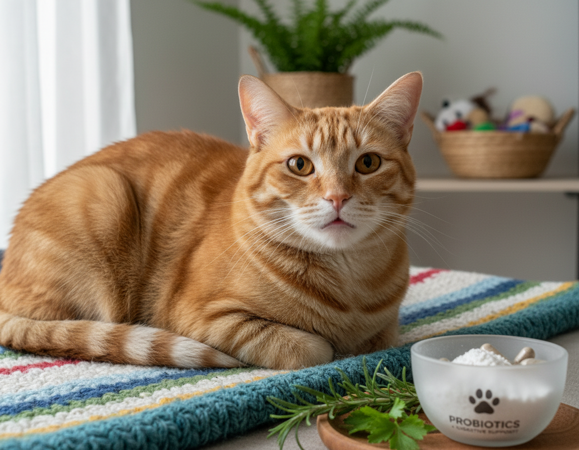 Obnova střevní flóry u kočky – Vše, co o tom potřebuješ vědět!