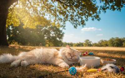 Kočičí blog 20 Ochrana kočky před horkem venku – Vše, co o tom potřebuješ vědět!