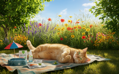 Ochrana kočky proti parazitům v létě – Vše, co o tom potřebuješ vědět!