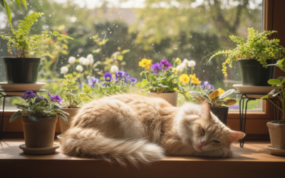 Kočičí blog 19 Odpočinek kočky na parapetu – Vše, co o tom potřebuješ vědět!
